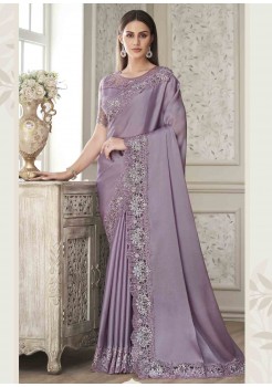 Lovender Silk Designer Saree